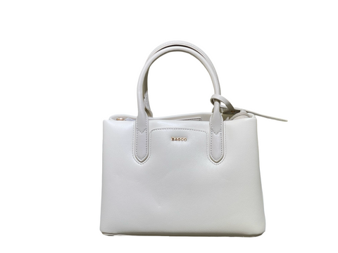 Trendy Beige BAGCO Handbag