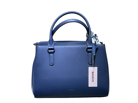 BAGCO Royal Blue Grace Handbag