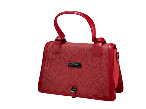 BAGCO Ruby Signature Satchel – Bold Elegance, Everyday Power