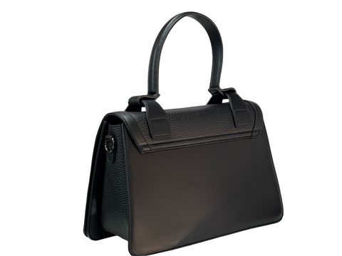 BAGCO Black Signature Satchel – Bold Elegance, Everyday Power