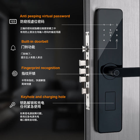 Biometric Smart Door Lock  - S001