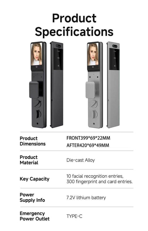 Biometric Smart Door Lock  - F039