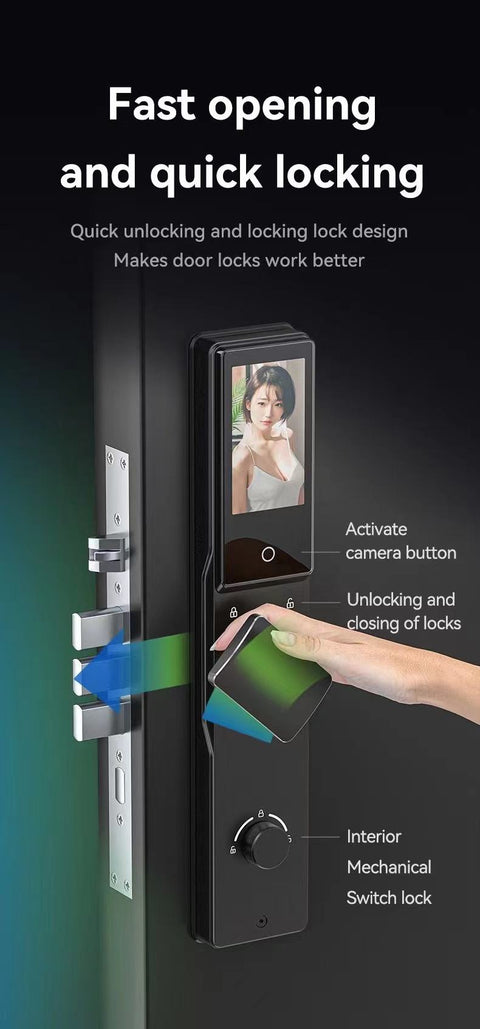 Biometric Smart Door Lock  - F022