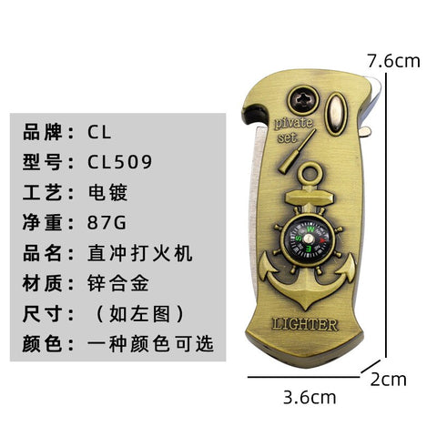 Metal Knife Jet Lighter