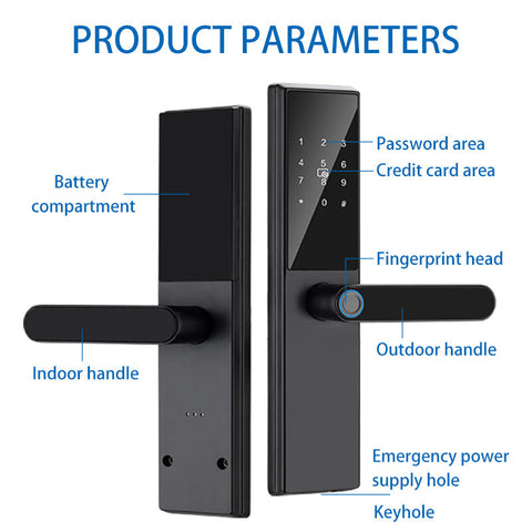 Biometric Smart Door Lock  - S018