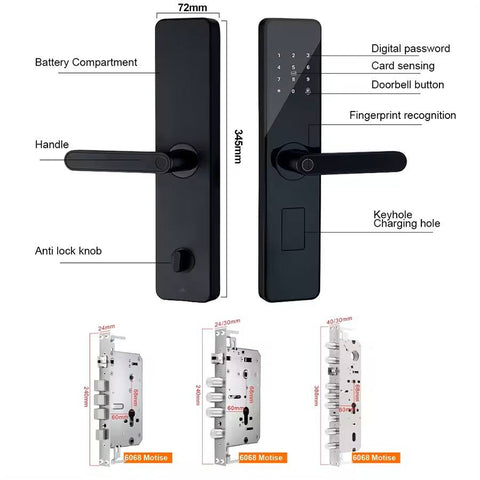 Biometric Smart Door Lock  - S001