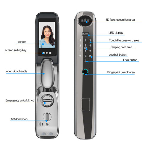 Biometric Smart Door Lock  - F035