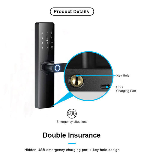 Biometric Smart Door Lock  - S004