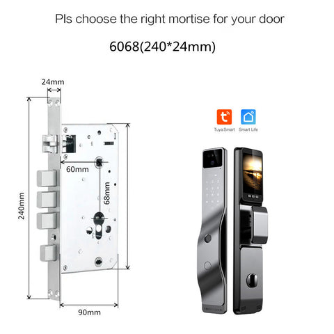 Biometric Smart Door Lock  - F016