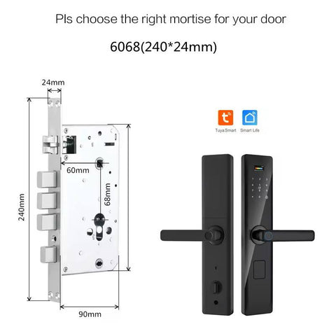 Biometric Smart Door Lock  - S003