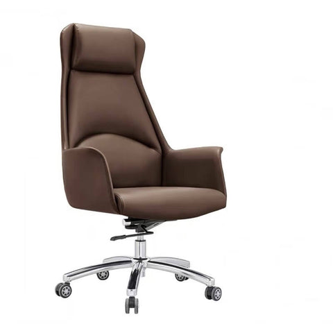 High Back Coffee Executive Recliner Chair