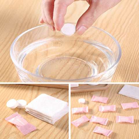 Compressed Disposable Towel