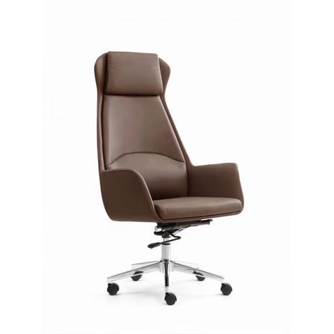 High Back Coffee Executive Recliner Chair