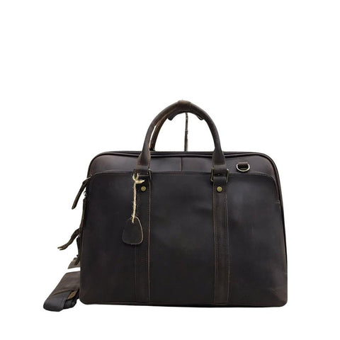 Oiled Leather Single Shoulder Crossbody Bag