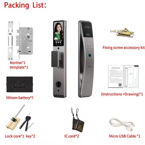 Biometric Smart Door Lock  - F012S
