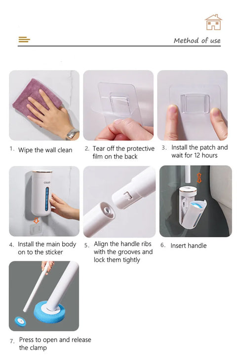 Disposable Toilet Brush