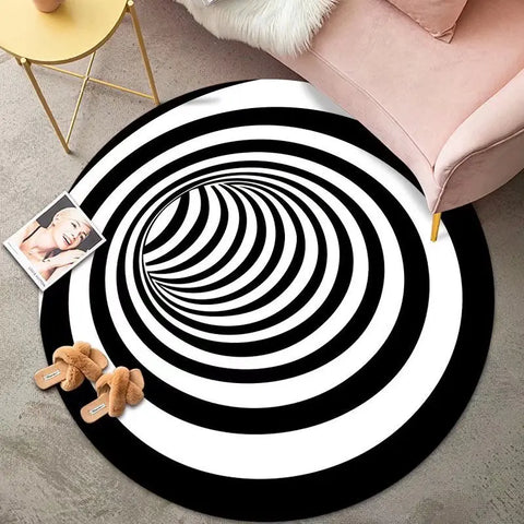 Illusion 3d carpet