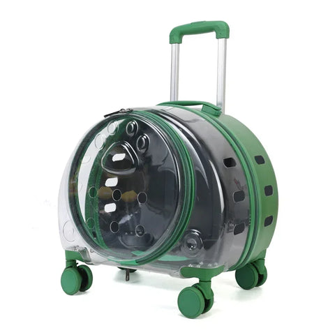 Pet Suitcase Trolley
