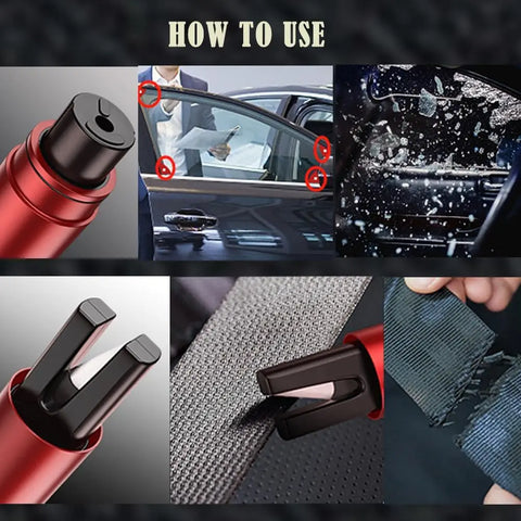 Glass Breaker and Seatbelt