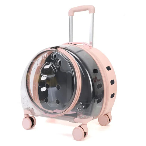Pet Suitcase Trolley