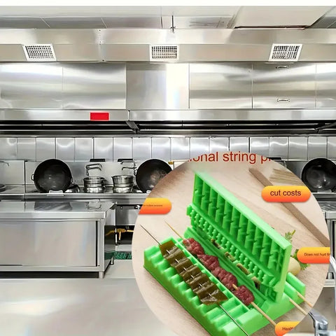 barbecue skewering tool