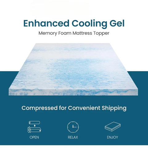 Bed Topper for Back Pain Relief