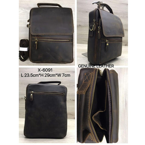Real Leather Bag - Unsex