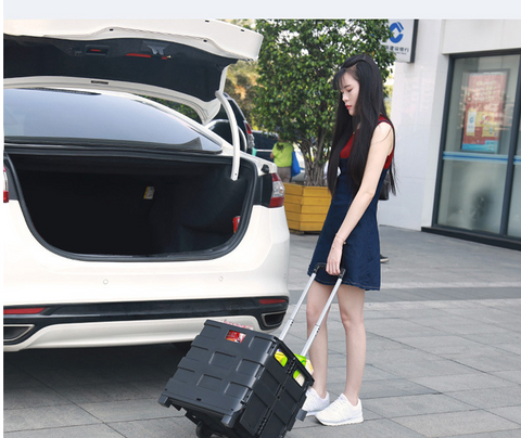Foldable Suitcase Trolley