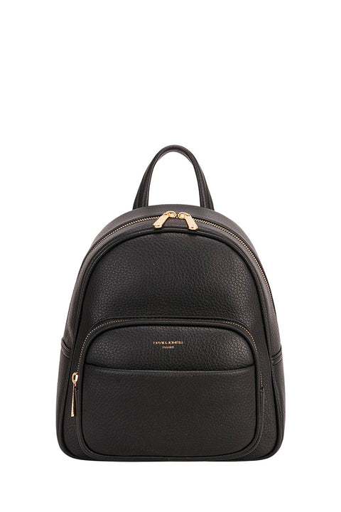 David Jones Black Backpack DJ210M