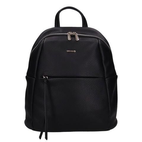 David Jones Black Backpack DJ207M