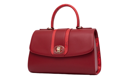 Chrisbella Executive Red Handbag