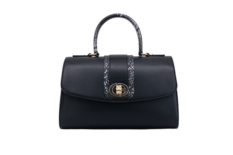 Chrisbella Executive Black Handbag