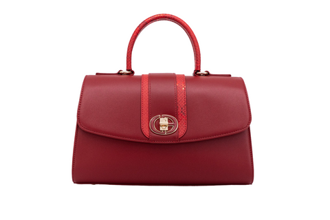 Chrisbella Executive Red Handbag