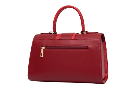 Chrisbella Executive Red Handbag