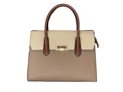 BAGCO Beige Handbag -BX01230470A