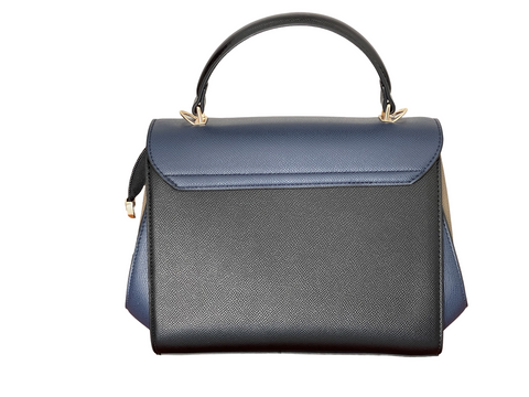 BAGCO Blue Black Handbag -BX012304063A