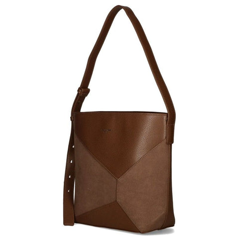 David Jones Crossbody Brown Handbag