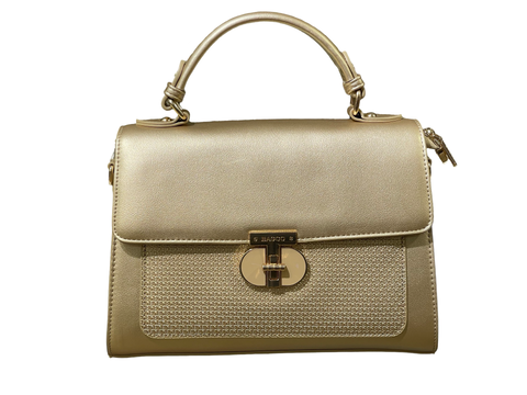 BAGCO  Executive Gold Handbag -BX012310024