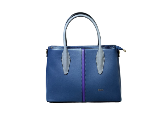 BAGCO Blue Shoulder Handbag