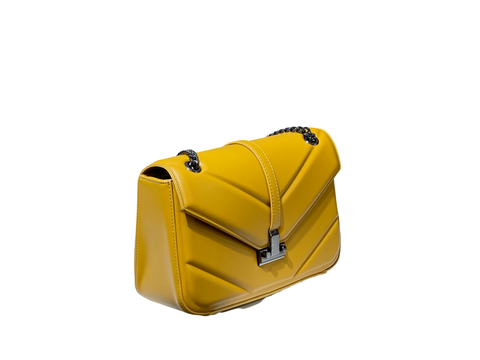 BAGCO Yellow Shoulder Handbag - JF012311022