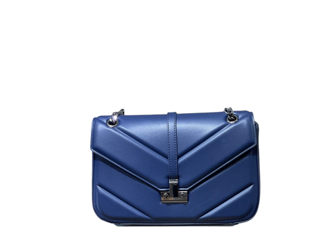 BAGCO Blue Shoulder Handbag - JF012311022