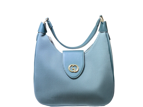 BAGCO Blue Shoulder Handbag - BU012307007