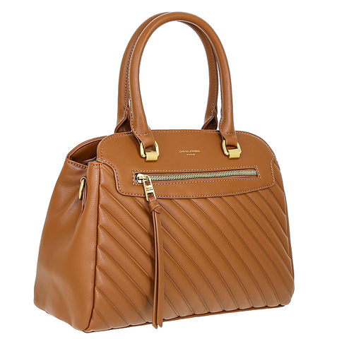 David Jones Classic Brown Handbag DJ615N