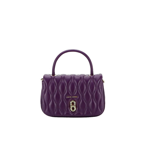 David Jones Chic Purple Handbag DJ618N