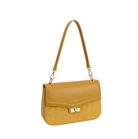 David Jones Yellow Shoulder Bag DJ628N