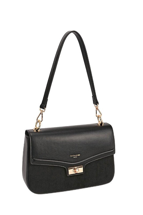 David Jones Black Shoulder Bag DJ625N