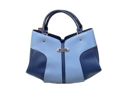 BAGCO Blue Handbag (Large) - B0132A71G00CO