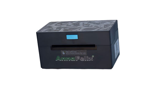 AnnaFelix Black Thermal Label Printer for Small Business