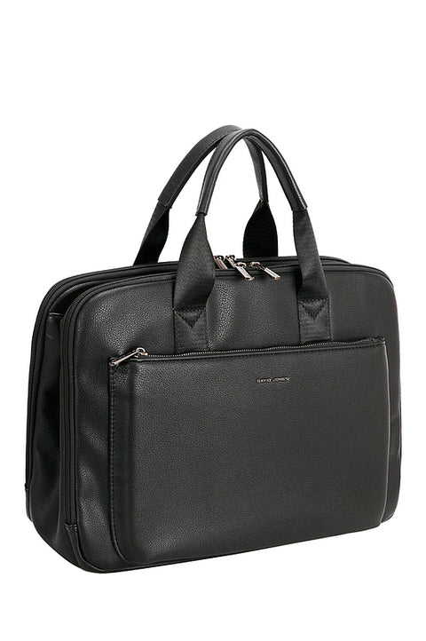 David Jones Black Laptop Bag DJ706D