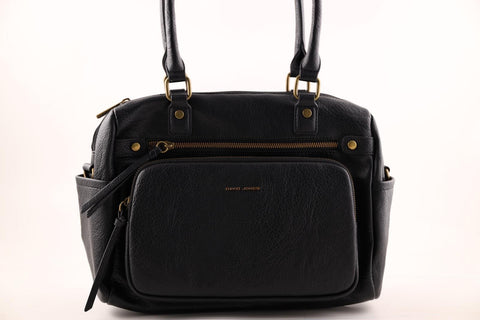 David Jones Black Shoulder Handbag DJ778D